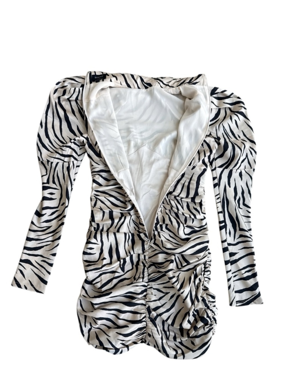 BARDOT Tiger Print Mini Cocktail Dress - Picture 8 of 12